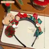 Pasador Decorativo Lindo Navideño Accesorios para el Cabello Femenino Versátil Pinza para Flequillo de Lazo Pinza Lateral Diadema Creativa para Niños