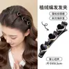 Pinza Lateral para el Cabello Otoño e Invierno para Mujer 2026 Nueva Herramienta de Peinado de Alta Gama para Ordenar el Cabello Suelto, Pinza para Flequillo de la Frente, Accesorio para el Cabello