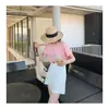 [En Stock] Camisetas Únicas MONA 996 que Mereces - Nueva Color Sólido Manga Corta para Mujer