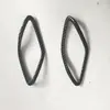Anillo de sonido para pilar A del Civic 23 Modificación ABS adecuado para Honda 11ª generación 22 Civic Cuerno triangular interior Lentejuelas decorativas Y