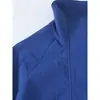 Fabricante transfronterizo de ropa para mujer al por mayor 2026 otoño nuevo chaqueta casual holgada de manga larga con cuello alto decorada con botones