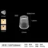 Pantalla con Cabezal de Lámpara Completo, Lámpara de Mesa DIY, Lámpara Colgante con Interruptor, Pantalla Reemplazable, Carcasa de Repuesto, Vidrio Transparente Gris Espesado