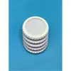 Tablero Chevron de Alta Densidad Hecho a Mano DIY Tejido Placa Base Redonda con Ranura Tablero de PVC
