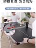 Mesa de Ping Pong Infantil para Uso en Casa, Plegable y de Altura Ajustable, Mesa Portátil para Camping, Multiusos