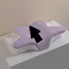 Almohada de Memoria con Forma de Mariposa 2025 Almohada de Memoria de Forma Especial Rebote Lento Almohada Multifuncional Cervical para Dormir de Lado Transpirable y Amigable con la Piel