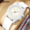 Reloj de Examen Sanda Estudiante de Secundaria Lectura del Tiempo Reloj Dopamina Esfera Grande Simple Resistente al Agua Reloj de Cuarzo Masculino