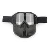 Nuevas gafas de máscara de motocicleta, gafas de casco deportivo, gafas de máscara desmontable, gafas a prueba de viento y arena