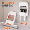 Mini mopa, manos libres, sin manos sucias, herramienta de limpieza, gadget de limpieza de cristales para personas perezosas en el baño, limpiador de esponja para mesa