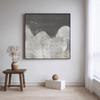 Pintura Colgante Moderna Simple Abstracta para Dormitorio Mesita de Noche Cuadrada de Alta Gama Atmosférica Decoración para Habitación de Hotel B&B