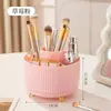 D2799 Soporte Giratorio de Escritorio para Brochas de Maquillaje Organizador Cosmético para Sombras de Ojos, Labiales y Bolígrafos