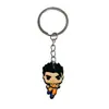 Llavero Creativo Nuevo de Dragon Ball material PVC anime silicona adornos para mochila escolar coche Wukong Vegeta al por mayor