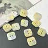 Botones coloridos pequeños de peces, mariposas, monedas, nubes, estrellas, triángulos, de dos agujeros irregulares y color degradado para ropa de niños y mujeres DIY