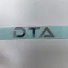 Etiquetas Metálicas de Níquel Personalizadas, Placas de Identificación Electrofundidas, Letras Divididas Ultradelgadas con Patrón de Malla, Plata Brillante, Oro, Níquel Puro Mate, Personalización Transfronteriza