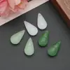 Colgante de Gota de Agua, Colgante de Vidrio de Gota de Agua de Colorido Palacio Qing de Dieciocho Caracteres, Accesorio de Pulsera del Mismo Estilo que Usó la Emperatriz en el Drama "La Leyenda de Yiannixi."