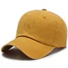 Boné Dad Hat Europeu e Americano Antigo Atacado Top Macio Aba Reta Boné de Baseball para Homens e Mulheres Lavado Algodão Puro Cor Sólida Aba Leve