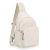 Bolsa Transversal, Bolsa de Peito Multifuncional Feminina, Mochila Pequena Casual, Bolsa de Peito Leve para Viagem de Grande Capacidade, Mochila Pequena com Múltiplos Compartimentos
