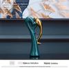 Nova decoração criativa chinesa de veado decoração sala de estar armário de TV corredor quarto decoração suave casa sorte presente de escritório