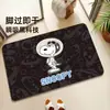 Novo tapete de banheiro de terra de diatomáceas do Snoopy, design de desenho animado, absorvente, antiderrapante e durável para uso em frente ao vaso sanitário, resistente à sujeira e ao desgaste