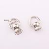 Anillo de Cinturón Giratorio Grande de Punto del Fabricante Cabeza de Monje Funda para Teléfono Móvil Equipaje DIY Bolsa Hebilla Herrajes Accesorios de Oreja Colgantes