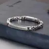 Pulsera Personalizada de Pareja con Patrón de Paz Retro Vintage Yu Hong, Pulsera Tejida a Mano Vintage, Accesorio de Moda