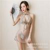 Lingerie Sexy OL Professor jk Uniforme de Dormir Puro Desejo Empregada Cheongsam Combinação Terno Geração Yurui X012
