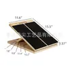 Tabla de Estiramiento Ajustable de Madera para el Hogar Plegable Creativa de Madera Maciza Pedal Inclinado de Fitness Estirador de Pantorrillas de Madera