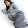 Almohada de cuña personalizada de color sólido para embarazadas, procesamiento directo de fábrica, almohada súper suave para dormir de lado, exportación transfronteriza a Amazon