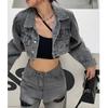 Camisola Europea y Americana para Mujer Verano American Hottie Top de Tubo con Tejido Simple Top Exterior sin Mangas Venta al por Mayor