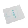 Saco Plástico com Zíper Fosco Branco Leitoso Personalizado para Atacado Filme Fosco PE Saco com Zíper Cross-Border Inglês Saco para Embalagem de Roupas com Proteção Solar