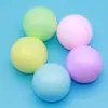 Gashapon - Bola de sal de baño para niños de 28 mm, cápsula de baño transparente y redonda, juguete pequeño de plástico