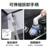 Cepillo de Limpieza Eléctrico Multifuncional 2025 con Mango Telescópico Extensible y Múltiples Cabezales de Limpieza para la Limpieza del Hogar, Cocina y Baño