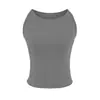 Atacado de roupas femininas transfronteiriço 2026 verão novo estilo top regata justo sexy gola redonda cor sólida curto