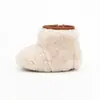 Botas de algodón para niñas de invierno, zapatos peludos para niños, zapatos cálidos para bebé, botas de nieve para lactantes, zapatos de algodón para niños pequeños, zapatos de invierno para niños