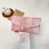 Bolsa de Noite Versátil de Design Exclusivo para Mulheres, Bolsa de Mão Clutch Color Sólida Estilo Ins de Alta Qualidade Moda Coreana para o Dia a Dia