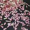 Broca de Unha de Vidro Formato Plano Média Grande Pó Leve Joia de Diamante para Ponta do Dedo Joia Mista de Diamante