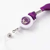 Cordón retráctil personalizado con hebilla de fácil extracción, cordón para transferencia de calor, cordón para teléfono móvil, cordón de poliéster con logotipo