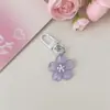 Lindo Llavero de Cerezo Dulce de Gelatina Ins Mejor Amigo Pareja Regalo Estudiante Mochila Escolar Colgante Accesorios Combinación Perfecta