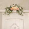 Hongyu primavera nova flor artificial porta pendurada Tea Bud porta floral lintel casa janela decoração porta pendurado pendurado na parede