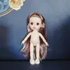 Cuerpo de muñeca de 17 cm 8 puntos BJD niña juguete 16 cm muñeca desnuda cambio multiestilo 6 pulgadas barbene venta al por mayor