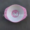 Louça de melamina de fábrica tigela de desenho animado de melamina tigela de mesa tigela infantil fofa com duas alças tigela de arroz tigela de plástico imitação de porcelana atacado