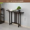 Nova Mesa Console de Entrada Estilo Chinês, Mesa Lateral Moderna Minimalista para Sala de Estar, Armário Console de Entrada Inspirado em Zen, Mesa Estreita de Oferta para Entrada