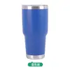 Taza de coche transfronteriza de 20 oz/30 oz, taza de hielo de acero inoxidable 304, taza aislada de gran capacidad, taza de cerveza para coche al por mayor
