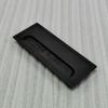 Escritorio de Oficina Escritorio para Computadora Agujero para Cables Decoración de Línea Rectangular Extra Largo Plástico Superficie con Textura de Madera Caja para Cables con Cepillo