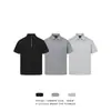 Camisa plisada de verano nuevo estilo, textura de lino y algodón de seda helada para hombre, camisa de manga corta slim-fit no planchar, estilo business casual