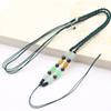 Nuevo de verano 71# trenza de cuatro hilos con accesorios de cuentas cuerda trenzada ajustable cuerda para collar de jade Hetian cuerda para colgante