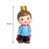 Toppers para pasteles de dibujos animados estilo coreano, cara sonriente retro estilo coreano, lunares, corazones, estrellas, decoraciones para pastel de cumpleaños