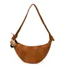 Bolsa de Dumpling Simples Fashionável Retrô de Alto Valor para Mulheres Outono 2026 Nova Bolsa de Ombro Único de Axila Estilosa Bolsa Croissant