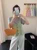 Chaleco de Encaje Tejido Versátil Estilo Coreano Chaleco para Mujer Verano Nuevo Estilo Holgado en Capas Sin Mangas Top Tejido