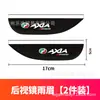 Protetor de Chuva para Retrovisor de Carro, Protetor de Chuva Adesivo para Carro, Tipo Universal, Protetor de Chuva Transparente para Retrovisor