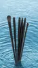 Conjunto Popular de Pincéis de Maquiagem Pretos Escovados Transfronteiriço com 6 Pincéis para Sombra, Pincel para Contorno, Pincéis de Lâmina Grande e Pequena, e Ferramentas de Beleza